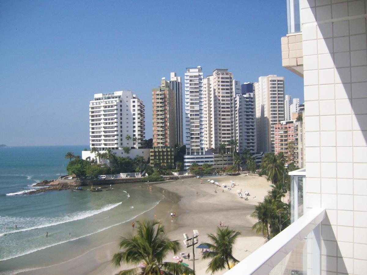 Apto Frente Total P/ Mar Guarujá Exterior foto